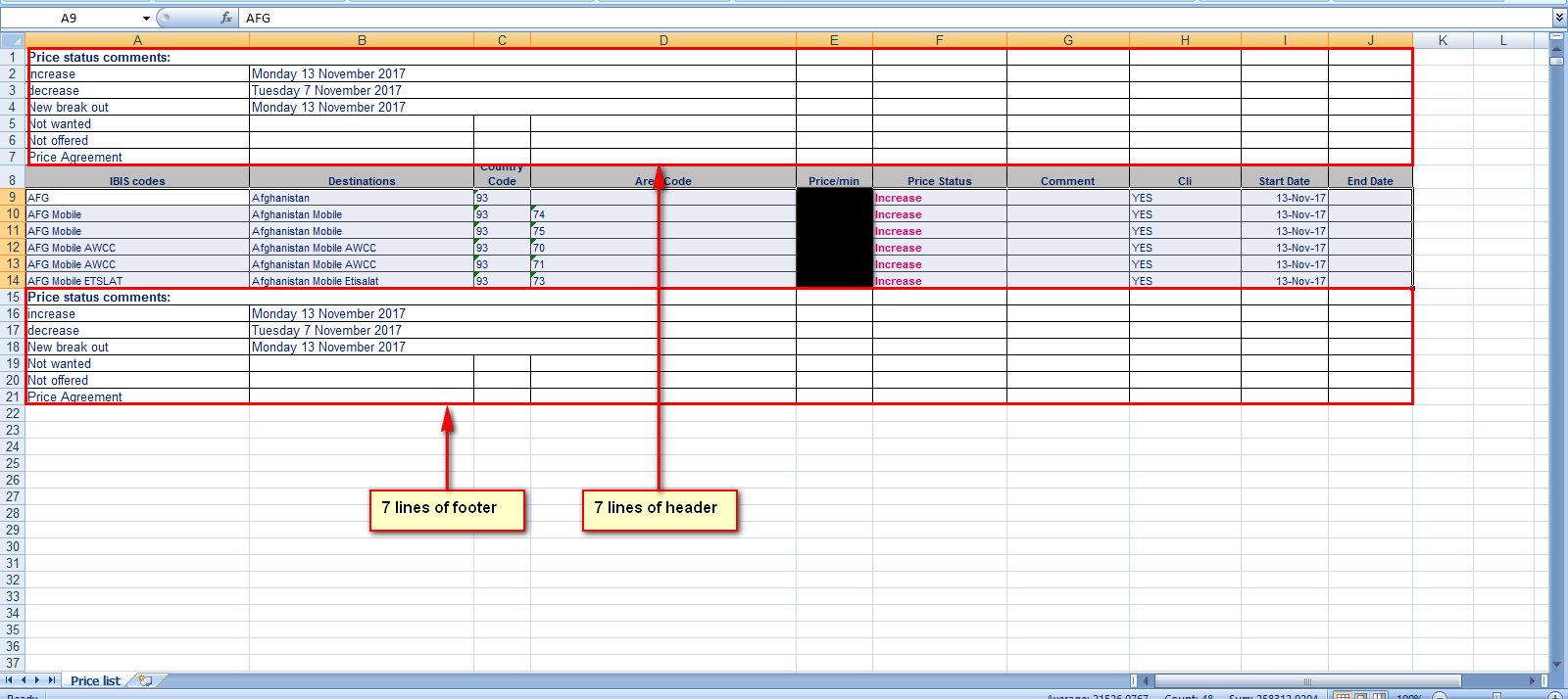 Vendor Rate Upload 3