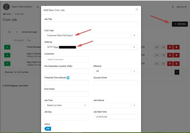 Sippy Customer Rate Push