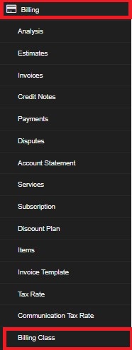 billingclass